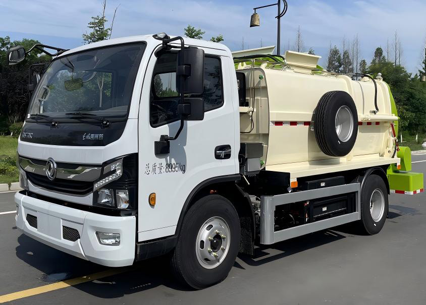 東風凱普特6方純電動高端餐廚垃圾車圖片4