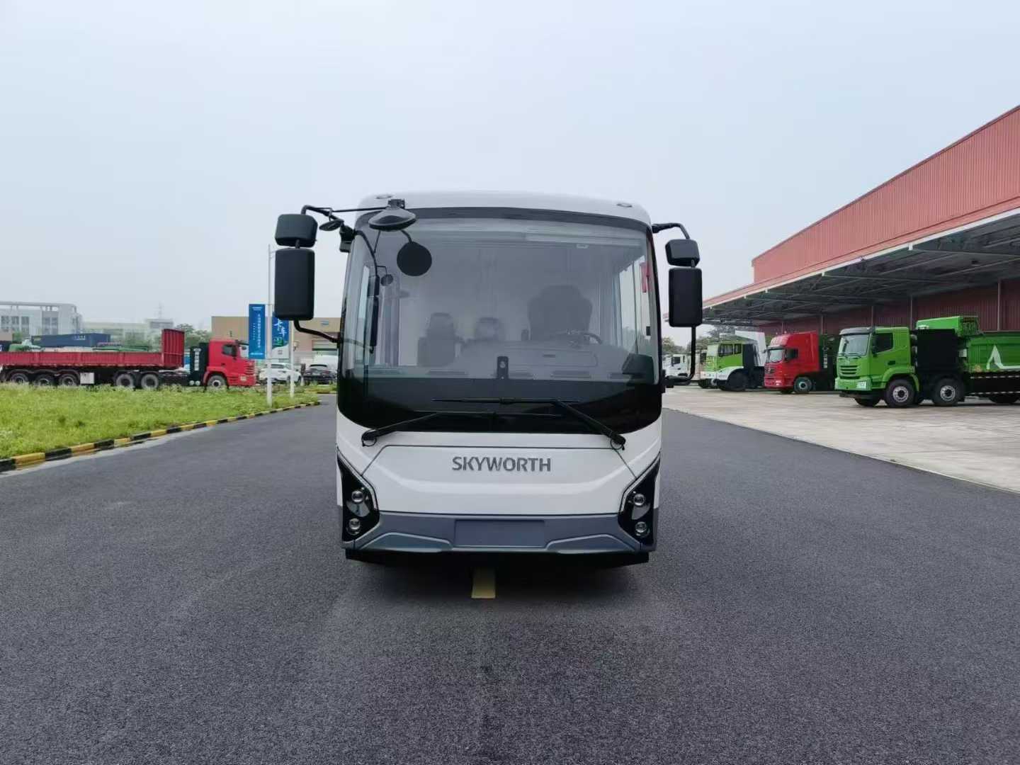 創維18噸純電動壓縮式垃圾運輸車圖片2